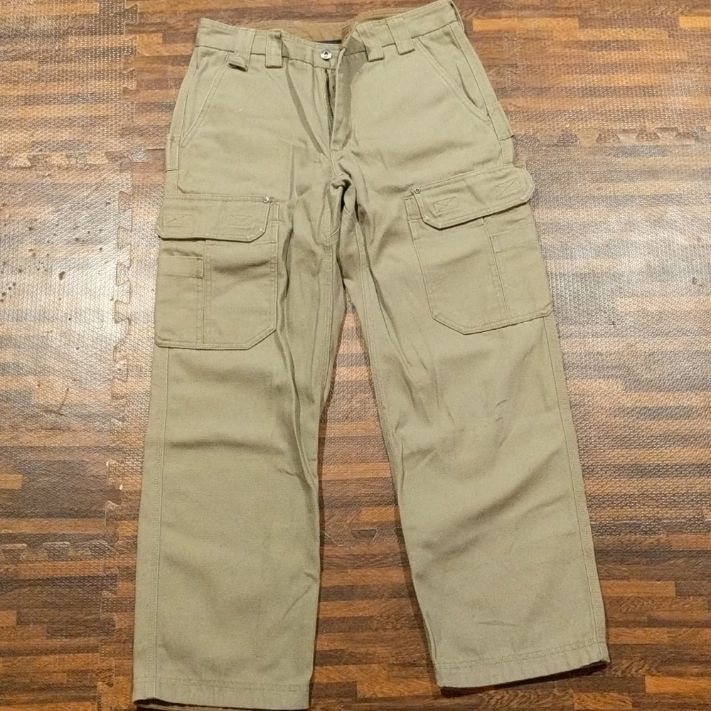 Men's Fire Hose Relaxed Fit Cargo Work Pants 32x30